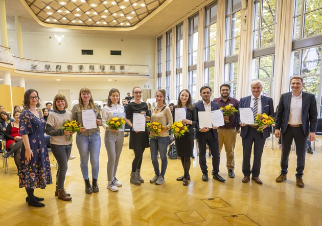 EXCELLENT: AWARD CEREMONY FOR THE DIVERSITY OF INTERNATIONAL­IZATION AT TU DRESDEN